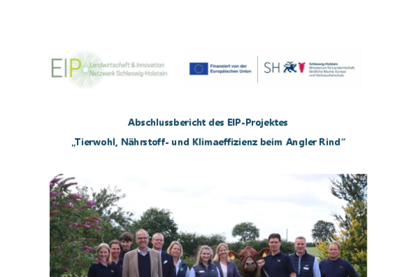 Abschlussbericht der OG Angler Rind